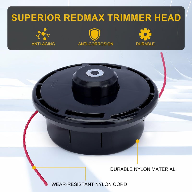 Panari Trimmer Head for Redmax BC250 BC2300 BC2600 BCZ2400S BCZ2401S BCZ2460S BCZ2460TS BCZ2600S BCZ2600SU BCZ2600SW String Trimmer Replaces 511010601 - Image 4